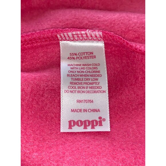 Poppi Womens Serving Flavor Print Pink Jogger Sweatpants With Pockets Size Large - Picture 9 of 13